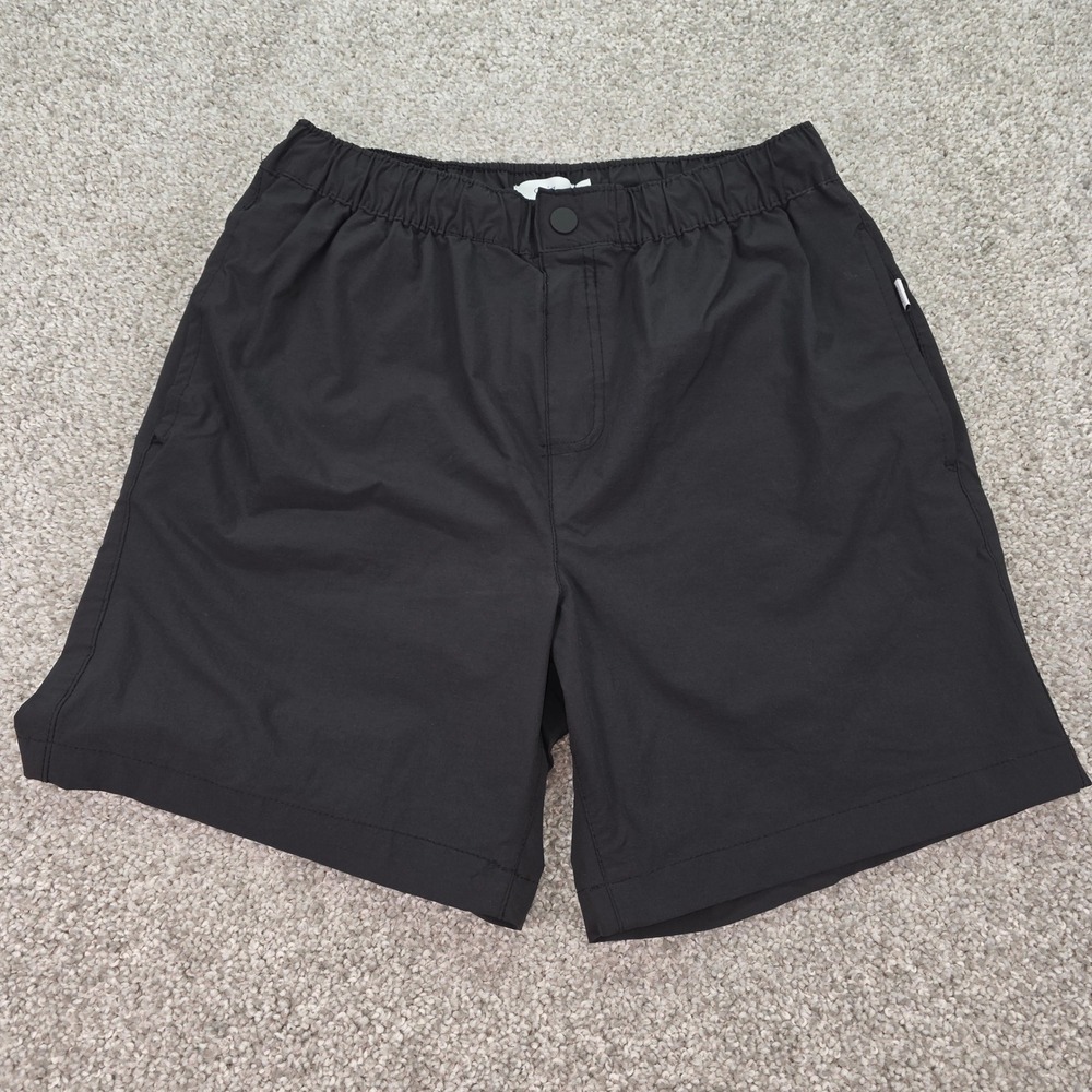 Onia Womens Black Elastic Waist Active Casual Shorts Size Small